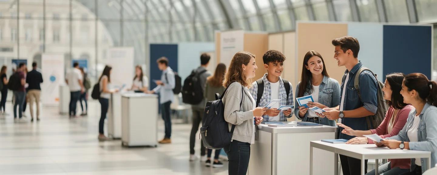 Bannière Salon du Lycéen et de l'Étudiant de Marseille