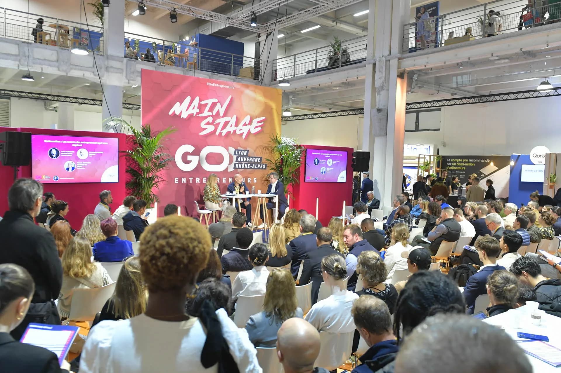 Bannière GO Entrepreneurs Lyon Auvergne-Rhône-Alpes
