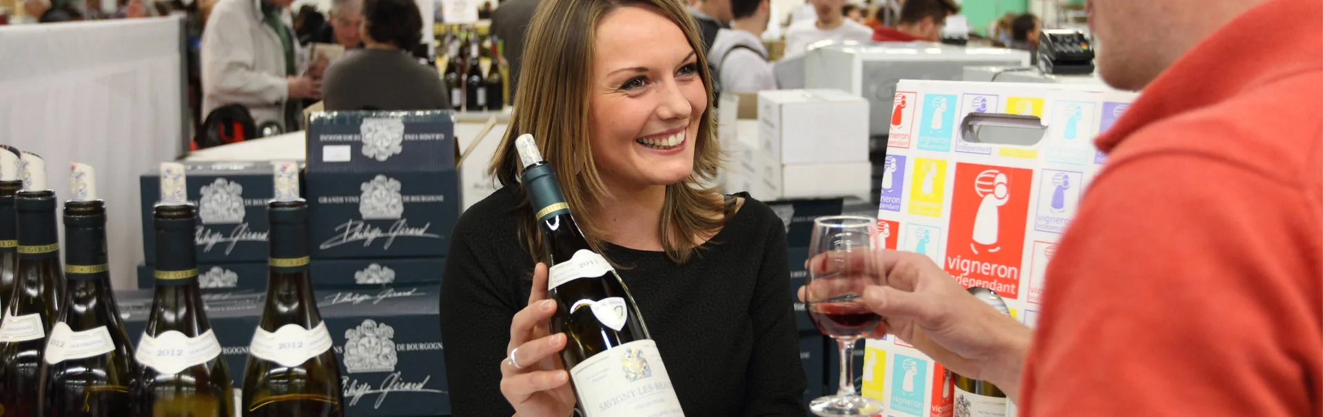 Bannière Salon des Vins des Vignerons Indépendants - Lille