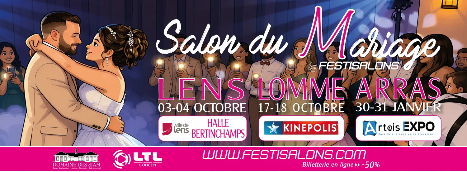 Bannière Salon du Mariage d'Arras