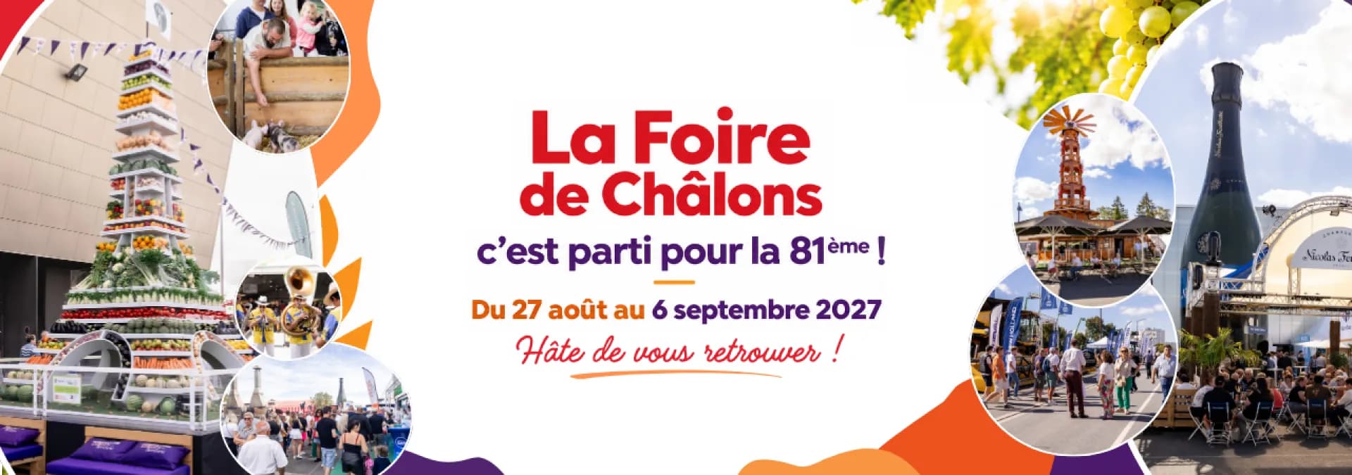 Bannière Foire de Châlons-en-Champagne