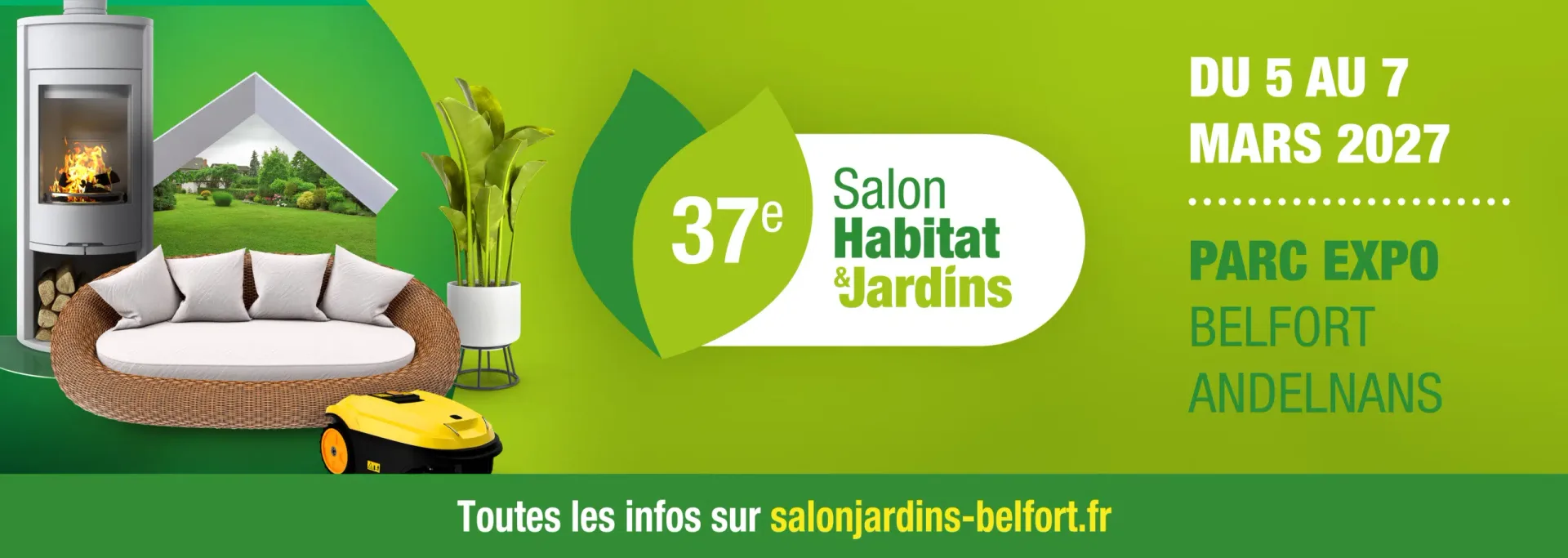 Bannière Salon Habitat & Jardins de Belfort