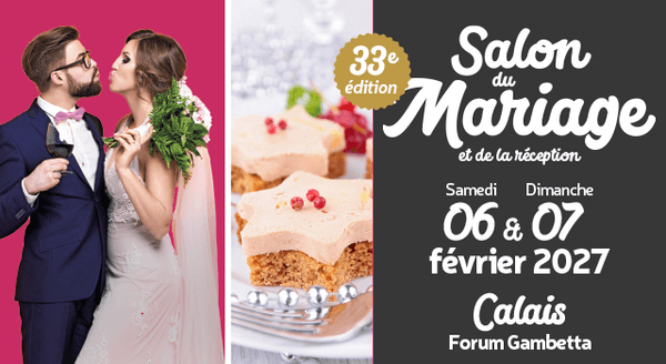 Logo Salon du Mariage et de la Réception - Calais