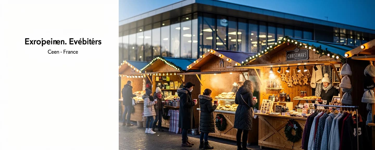 Bannière Marché de Noël de Caen