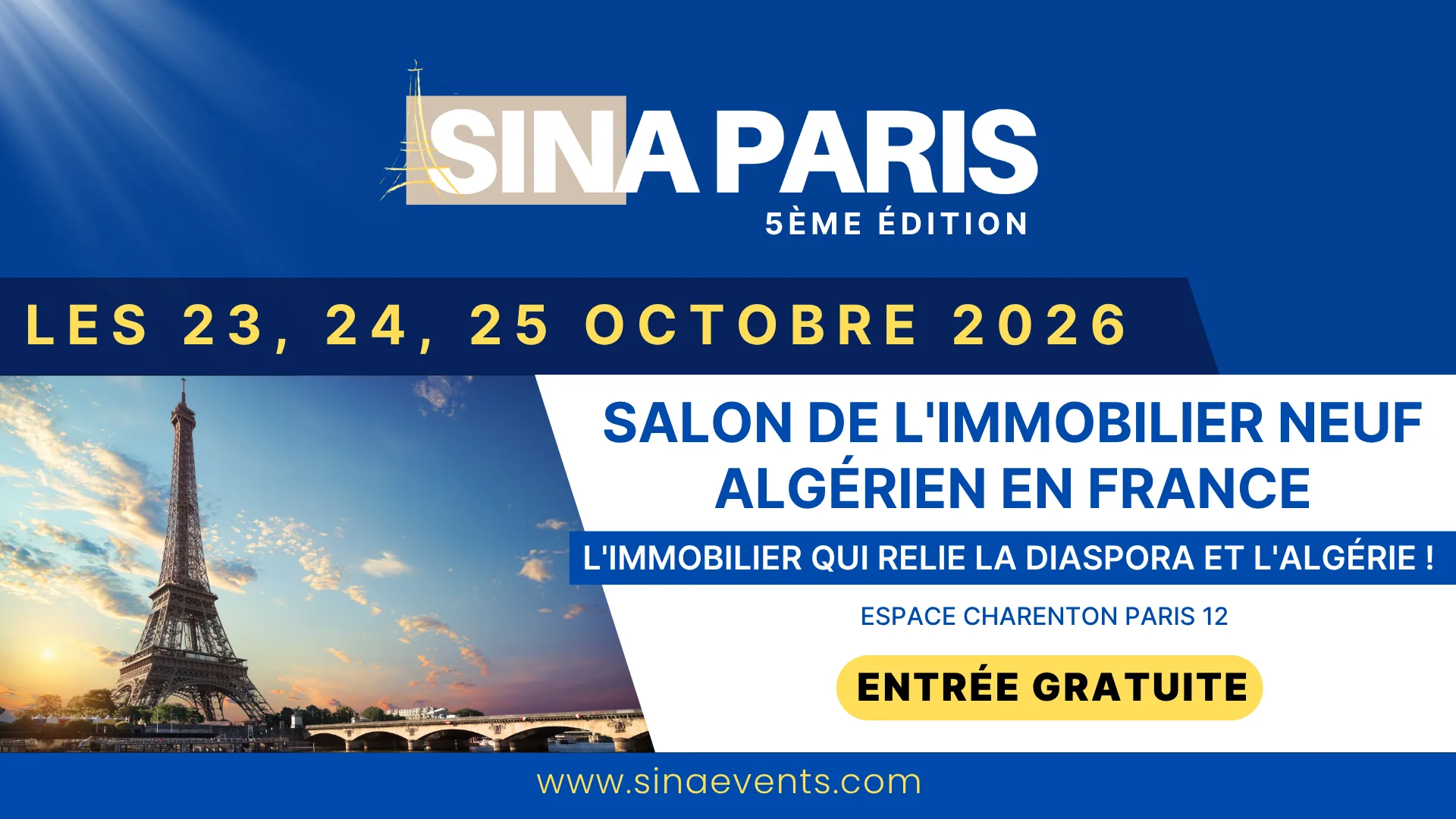 Bannière SINA PARIS