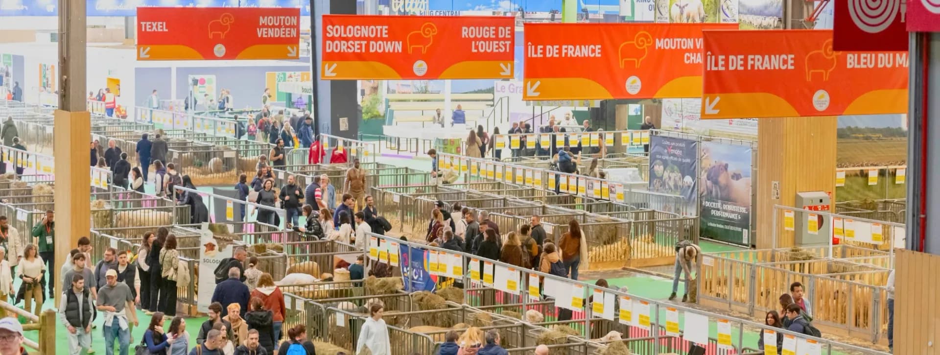 Bannière Salon International de l'Agriculture