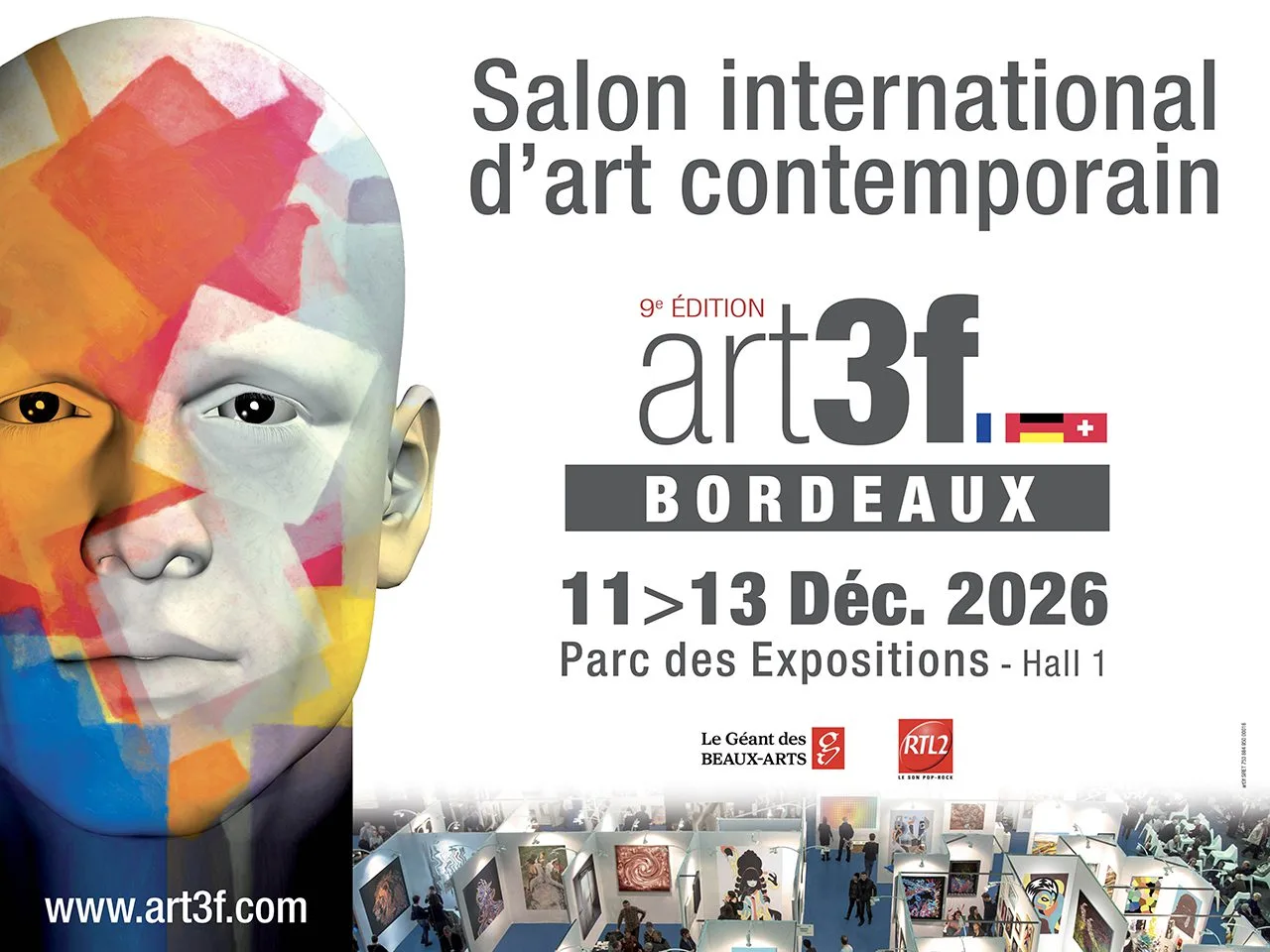 Bannière art3f Bordeaux