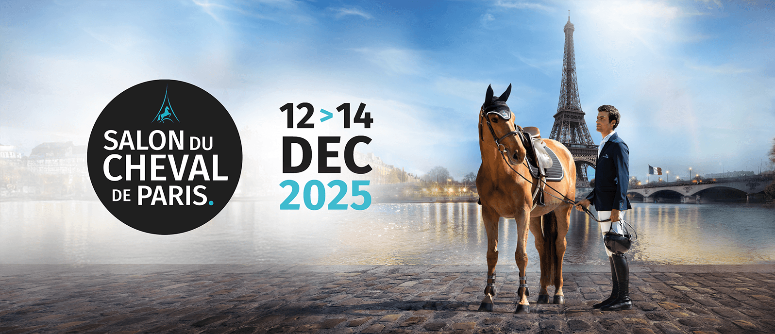 Bannière Salon du Cheval de Paris