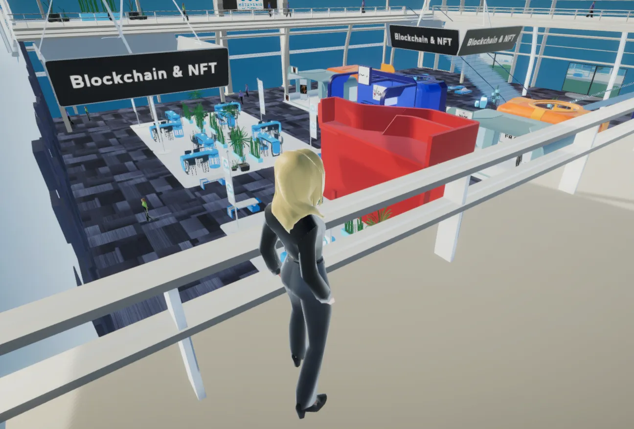 Interface de création de salon virtuel - paramétrage simplifié